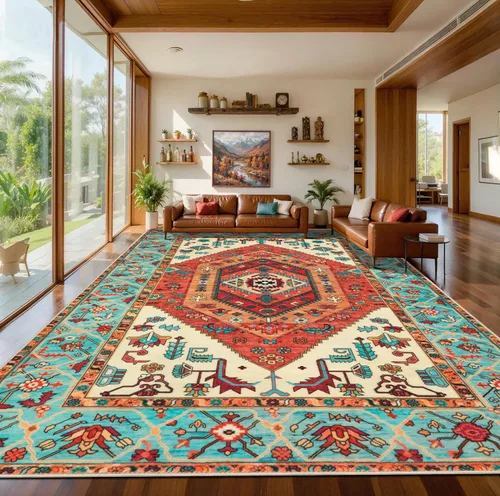 Vista 361 de SERISSA - Tapetes florales vintage, antideslizante, lavable, pequeño, ultrasuave, bohemio, de pelo bajo, para entrada, interiores, habitación