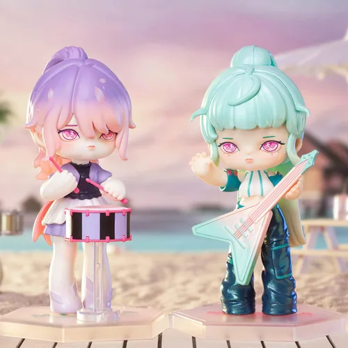 Vista 5 de MJ STUDIO MISYA Idol' Band Series - Caja ciega de 1 unidad, colección aleatoria, juguetes Kawai, adornos de escritorio, lindas figuras de caja ciega