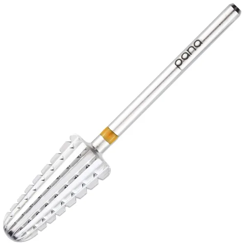 Vista 3 de PANA - Broca volcanita de carburo para uñas, de dos vías para zurdos y diestros – Rápida extracción del acrílico o gel duro – vástago de 3/32