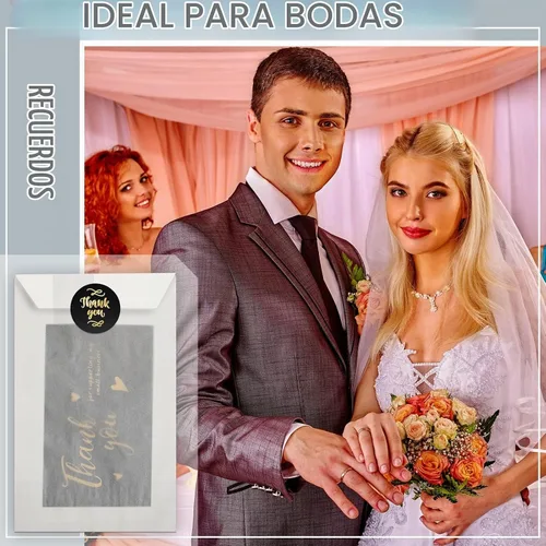 Vista 4 de 600 bolsas de papel encerado de vidrio plano para golosinas, bolsas de galletas semitransparentes para panadería, galletas, dulces, postres
