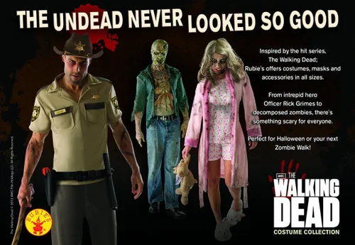 Vista 2 de The Walking Dead - Dispositivo de látex para mandíbula dividida