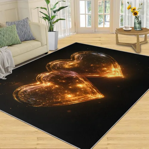 Vista 31 de Cyberpunk Rugs for Bedroom, Neon Head Area Rug, Neon Art Rugs for Living Room, Indoor Non-Slip Rug, Machine Washable Carpet for Front Entrance Floor
