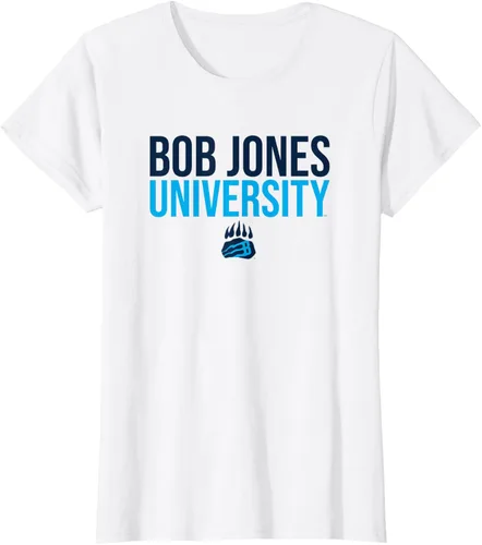 Vista 15 de Bob Jones University Camiseta apilada Bruins, Gris