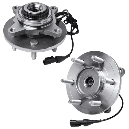 Vista 27 de Detroit Axle - 2 rodamientos de rueda delantera para Ford Fusion Probe Mazda 3 MPV Kia Spectra Jaguar XJ8 XJR XK XK8 XKR Mercury Milan, juego