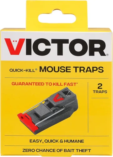 Vista 13 de Trampas para ratones Victor M140-3B de muerte rápida para interiores para el hogar - 3 trampas para ratones reutilizables