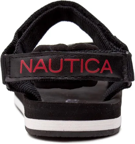 Vista 3 de Nautica Sandalias deportivas para niños, zapatos de agua atléticos de playa con punta abierta, para niños y niñas (niños pequeñosniños grandes)