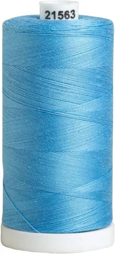 Vista 43 de Connecting Threads Hilo de coser 100% algodón, carrete de 1200 yardas (azul almirante)