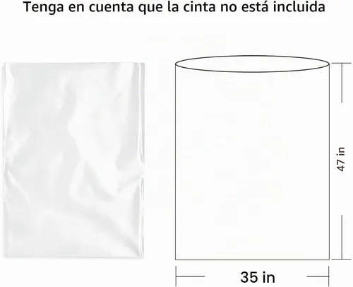 Vista 2 de Morepack Bolsas de celofán extra grandes para cestas de regalo de 35 x 47 10pcs