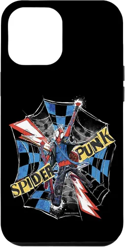 Vista 26 de Marvel Spider-Man: Across The Spider-Verse - Carcasa para iPhone 17, diseño de Spider-Punk