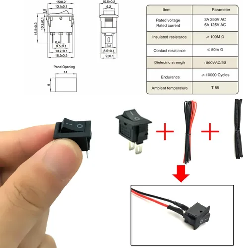 Vista 6 de EUDAX Kit de 18 motores de corriente continua, mini motor eléctrico de 1.5-3 V 24000 RPM con 252 engranajes de plástico, 2 soportes de batería AA