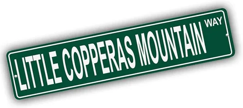 Vista 291 de Ohio Mountains Pick Your Mountain Compatible/repuesto para Acme Hill United States Mountain aluminio metal metal metal estilo letrero de calle