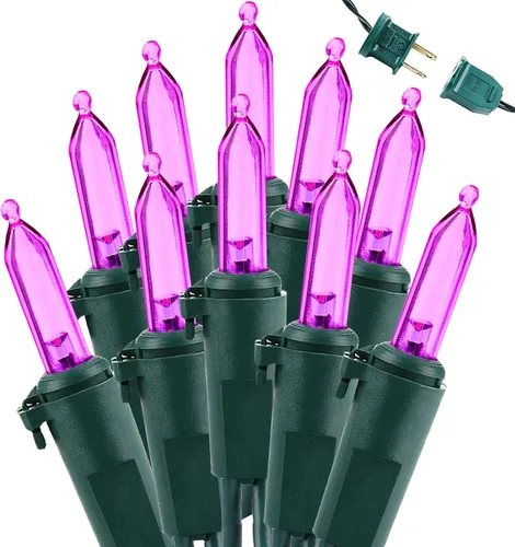 Vista 17 de Brizled Luces de Navidad, 33 pies, 100 LED Conectables de Extremo a Extremo, Mini Luces de Cadena de Navidad, 120V Certificadas UL, Blanco Frío, Luz