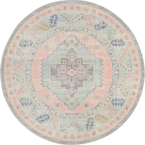 Vista 32 de Unique Loom Whitney Collection - Alfombra rectangular de 2 pies 2 pulgadas x 3 pies 1 pulgadas, color azul francés/beige)