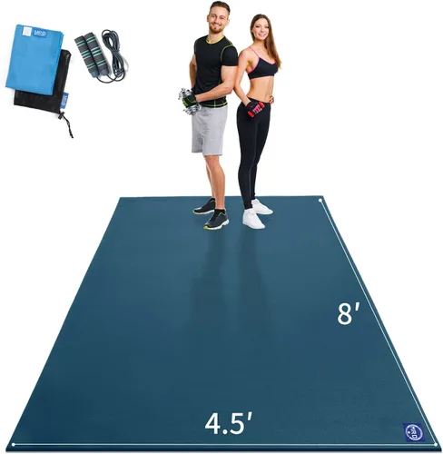 Vista 7 de MRO Extra Large Exercise Mat 8'x4.5'/7'x4.5'/6'x4.5'(7mm)