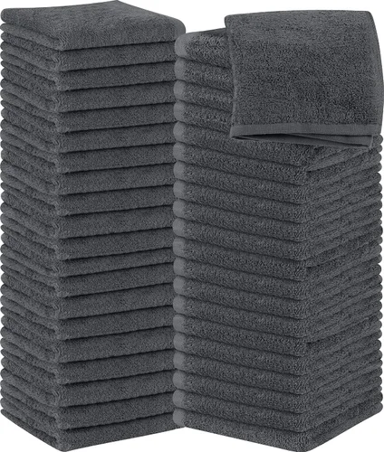 Vista 23 de Utopia Towels Juego de 12 paños de algodón – 100% algodón hilado en anillo, paños de franela de alta calidad, altamente absorbentes y suaves al