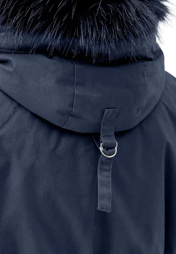 Vista 6 de ellos Parka tipo parka de talla grande con cremallera lateral y frontal para mujer, Multi