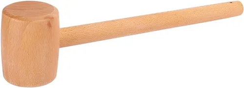Vista 9 de Mazo plano, mazo de madera, para tallado de madera para carpintería