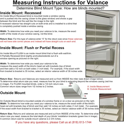 Vista 5 de Faux Wood Blinds Valance for Horizontal and Venetian Blinds (Hidden Valance Clips Included). Inside or Outside Mount - Custom Made to Your