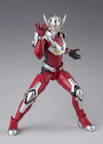 Vista 4 de TAMASHII NATIONS - Ultraman - Ultraman Suit Taro (La Animación), Figura de acción Bandai Spirits S.H. Figuarts