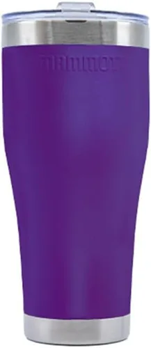 Vista 7 de Mammoth Coolers Rover - Vaso térmico de doble pared con aislamiento al vacío, acero inoxidable, 30 onzas