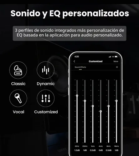 Vista 7 de Edifier Altavoces R20BT para computadora, controles táctiles, entradas AUX Blanco