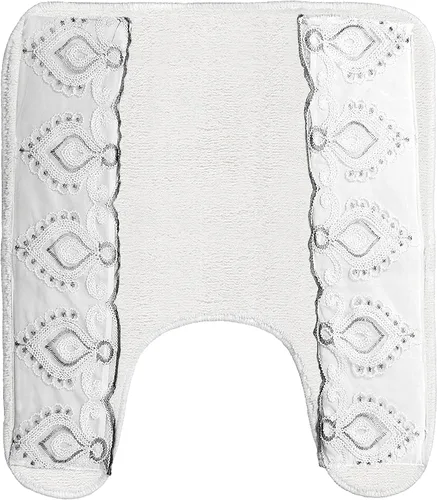 Vista 5 de Popular Bath Mónaco, cortina de ventana, blanco (942743)