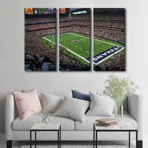 Vista 28 de Lincoln - Lienzo decorativo para pared, diseño de campo financiero de Filadelfia, paisaje de estadio de fútbol de Filadelfia, decoración de pared