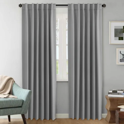 Vista 133 de H.VERSAILTEX Cortinas Opacas con Aislamiento Térmico, Paneles de Tratamiento de Ventanas que Oscurecen la Habitación, Cortinas Opacas para Sala