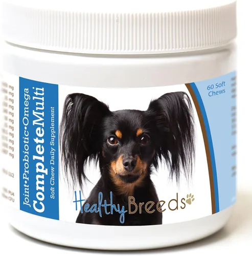 Vista 79 de Healthy Breeds Affenpinscher todo en uno multivitamínico suave masticable 60