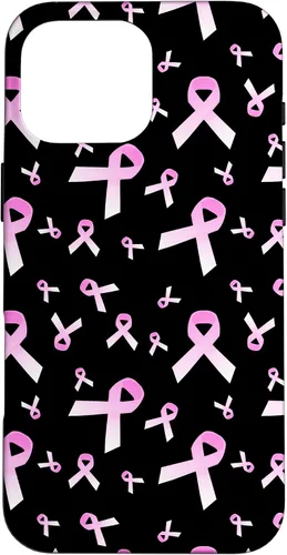 Vista 19 de Pink Ribbon Pattern Mestastatic Breast Cancer Awareness Case for iPhone 17