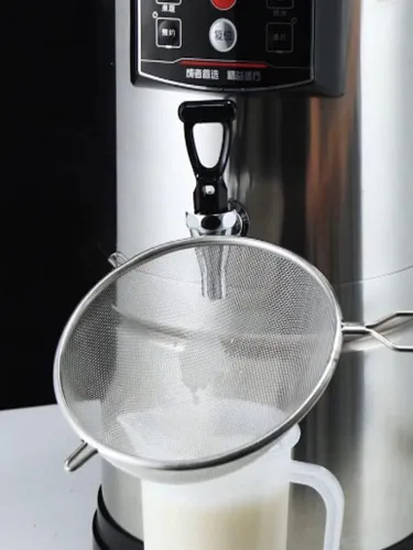 Vista 6 de Máquina comercial de leche de soja, sin filtro, calefacción automática de molienda, máquina de leche de soja de gran capacidad, adecuada