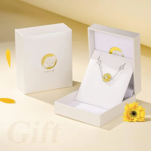Vista 7 de SNZM Pulseras para mujer de plata de ley 925 con diseño de girasol, cadena ajustable con dije de corazón, eslabones de cumpleaños, joyería