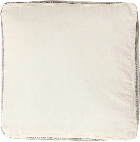 Vista 7 de REDEARTH · Puf acolchado otomano con relleno, textura de almacenamiento, cubo de bolsa de frijoles, reposapiés para sala de estar, dormitorio