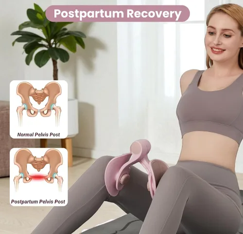 Vista 4 de 1. Ejercitador de muslos Kegel Trainer para mujeres y hombres, dispositivo muscular del suelo pélvico, rehabilitación posparto, tóner interno