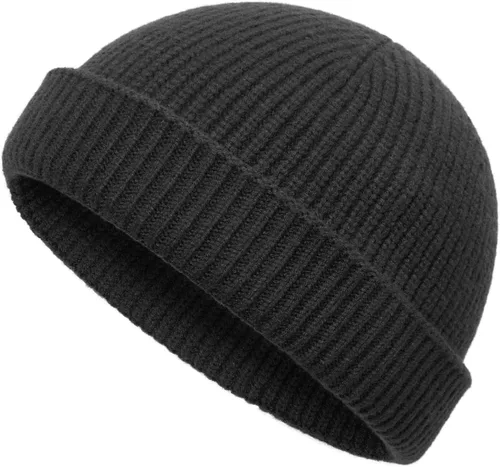 Vista 26 de vidsel Gorro de lana fina de pescador para hombres y mujeres, gorra de moda