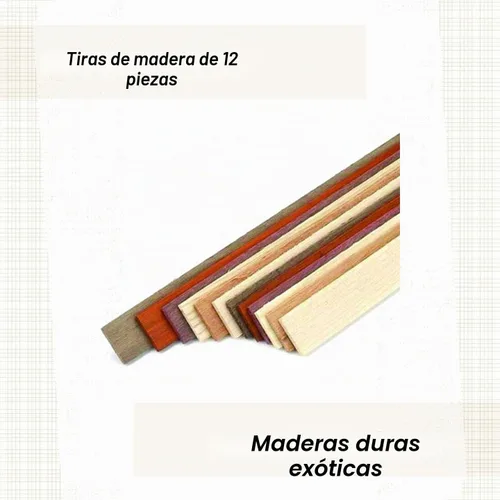 Vista 2 de Woodcraft Paquete de 12 tiras laminadoras