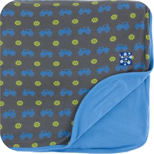 Vista 12 de KicKee Pants Manta estampada para niños pequeños, casas de Amazon, talla única