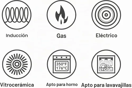 Vista 8 de Tramontina Olla gourmet de acero inoxidable de 6 cuartos de galón con tapa y colador