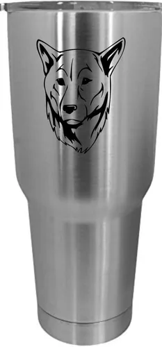 Vista 518 de Cairn Terrier - Vaso grabado con temática de perro, 30 onzas