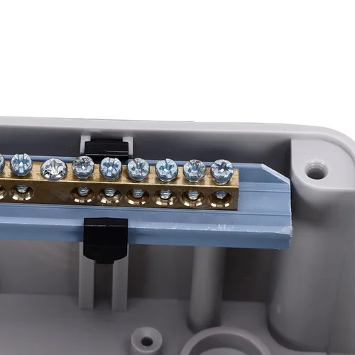 Vista 2 de Caja de Protección de Distribución IP65 ABS, Caja de Distribución de Interruptor de Circuito Impermeable de 12 Vías, 12 DIN Caja de Unión