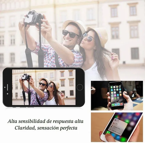 Vista 7 de iPhone 8 Plus de repuesto de pantalla negra para iPhone 8 Plus, pantalla LCD y pantalla táctil digitalizador, conjunto completo con kit