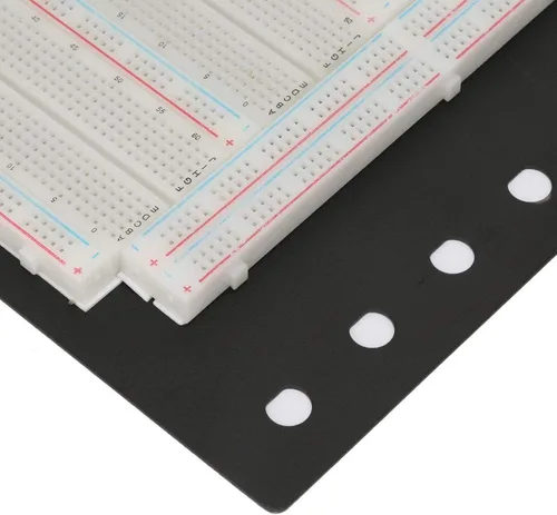 Vista 8 de Tabla de pan, 3220 puntos de lazo Breadboard sin soldadura placa de prueba de circuito reutilizable para electrónica testig DIY artículo