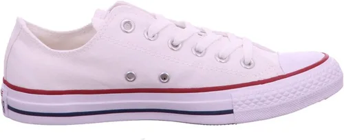 Vista 7 de Converse All Star Chuck Taylor - Tenis de moda de caña baja para hombre, blanco (Optical White)