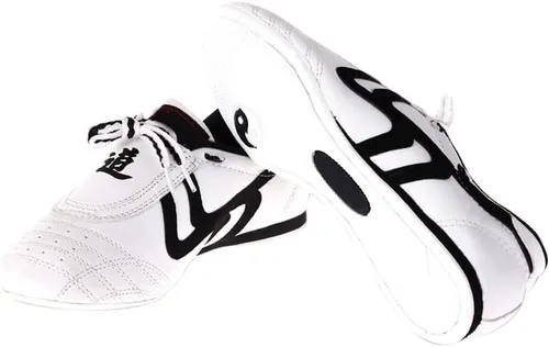Vista 8 de Taekwondo Zapatos Fu Zapatos Taichi, Deporte Boxeo Kung Fu Taichi Zapatos de boxeo para una bolsa de almacenamiento para hombres y mujeres Niños