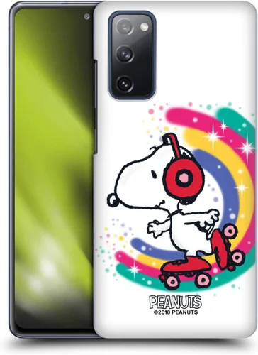 Vista 22 de Head Case Designs Funda rígida con licencia oficial de Peanuts Beach Surf Snoopy Boardwalk Airbrush compatible con Samsung Galaxy S20 FE / 5G Playa
