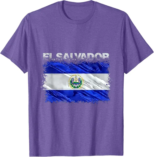 Vista 9 de Camiseta El Salvador, Negro