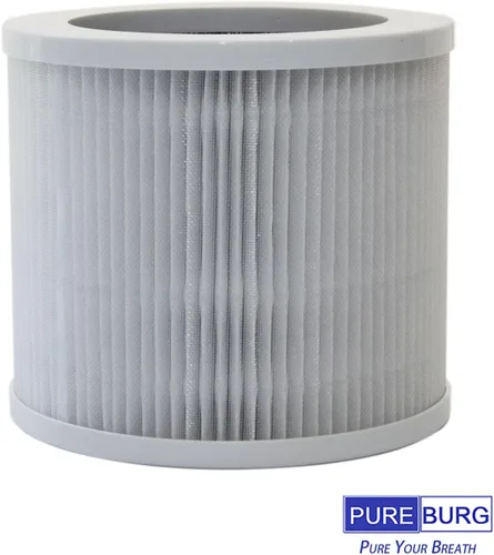 Vista 3 de PUREBURG Filtro HEPA de repuesto compatible con purificadores de aire VEWIOR A1 HQSC-50 HQKJ-80, AME=EU AP01W, KOIOS HQKJ-50, Tailulu HQZZ-60