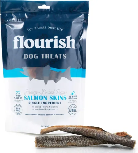 Vista 15 de Flourish Pets - Golosinas crudas liofilizadas para mascotas para perros (corazones de pollo, pequeño)