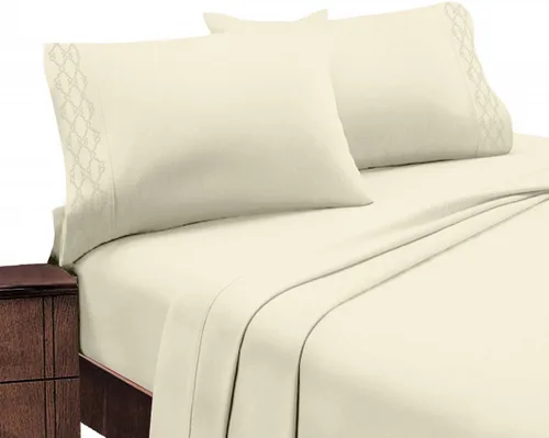 Vista 5 de Home Sweet Home - Juego de ropa de cama transpirable extra suave y resistente a las arrugas, juego de sábanas de 4 piezas con bolsillo profundo