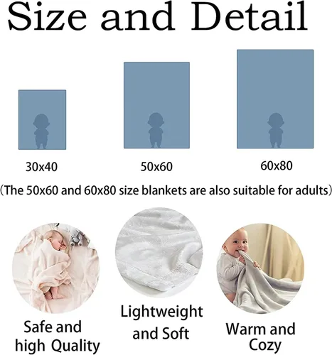 Vista 2 de Dr.TOUGH Mantas personalizadas con nombre, mantas para bebés personalizadas para niñas, niños y adultos, mantas y sábanas con monograma, regalo